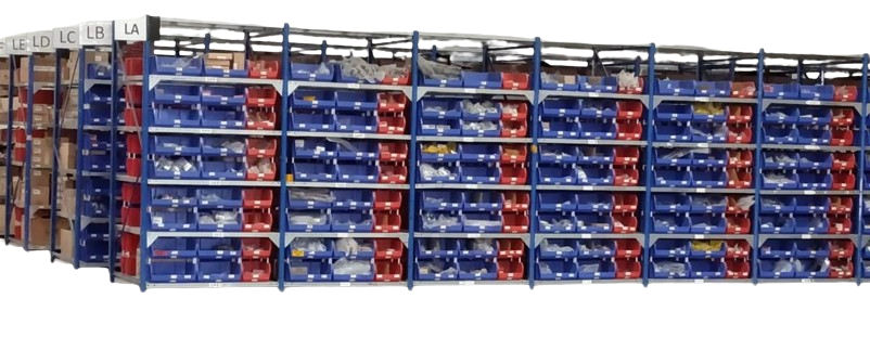 bins with label plastic