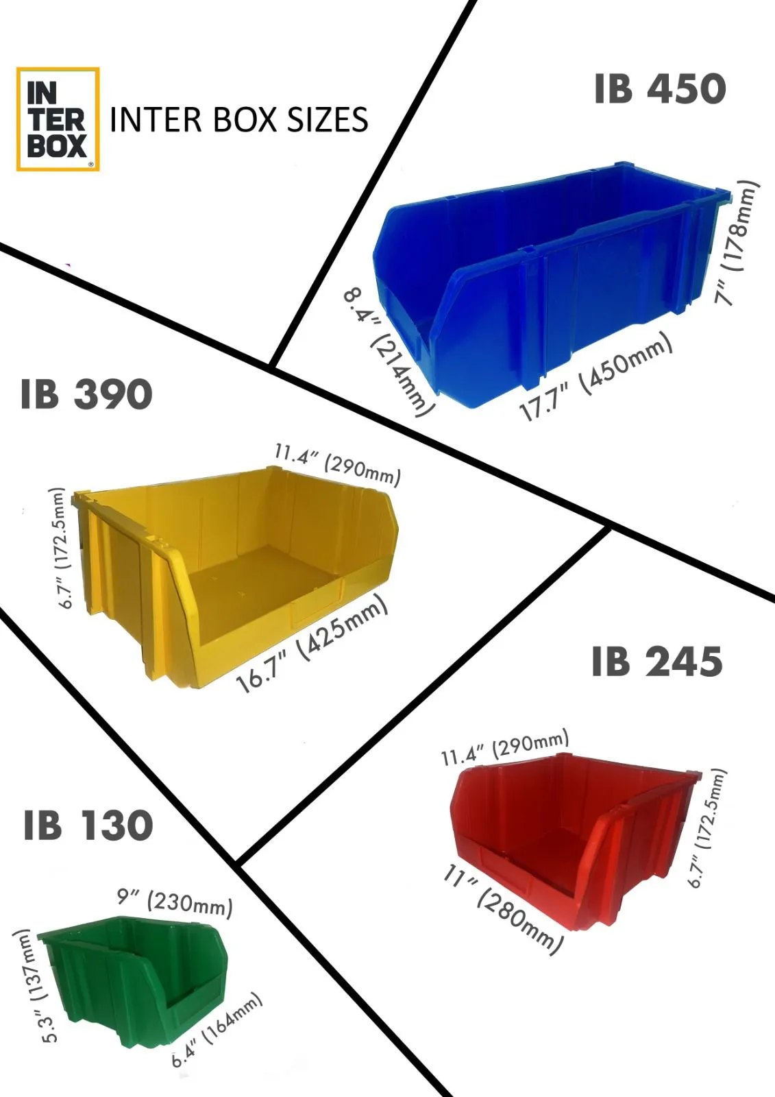 Plastic Storage bins