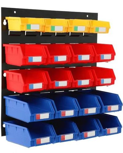 plastic bins